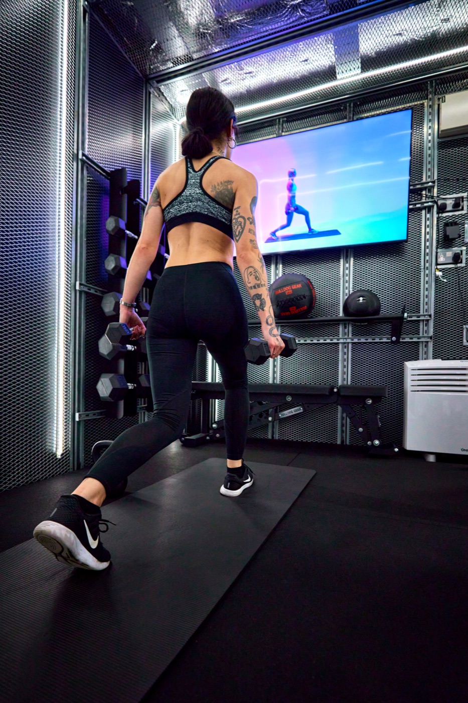 Training inside the PT Pod